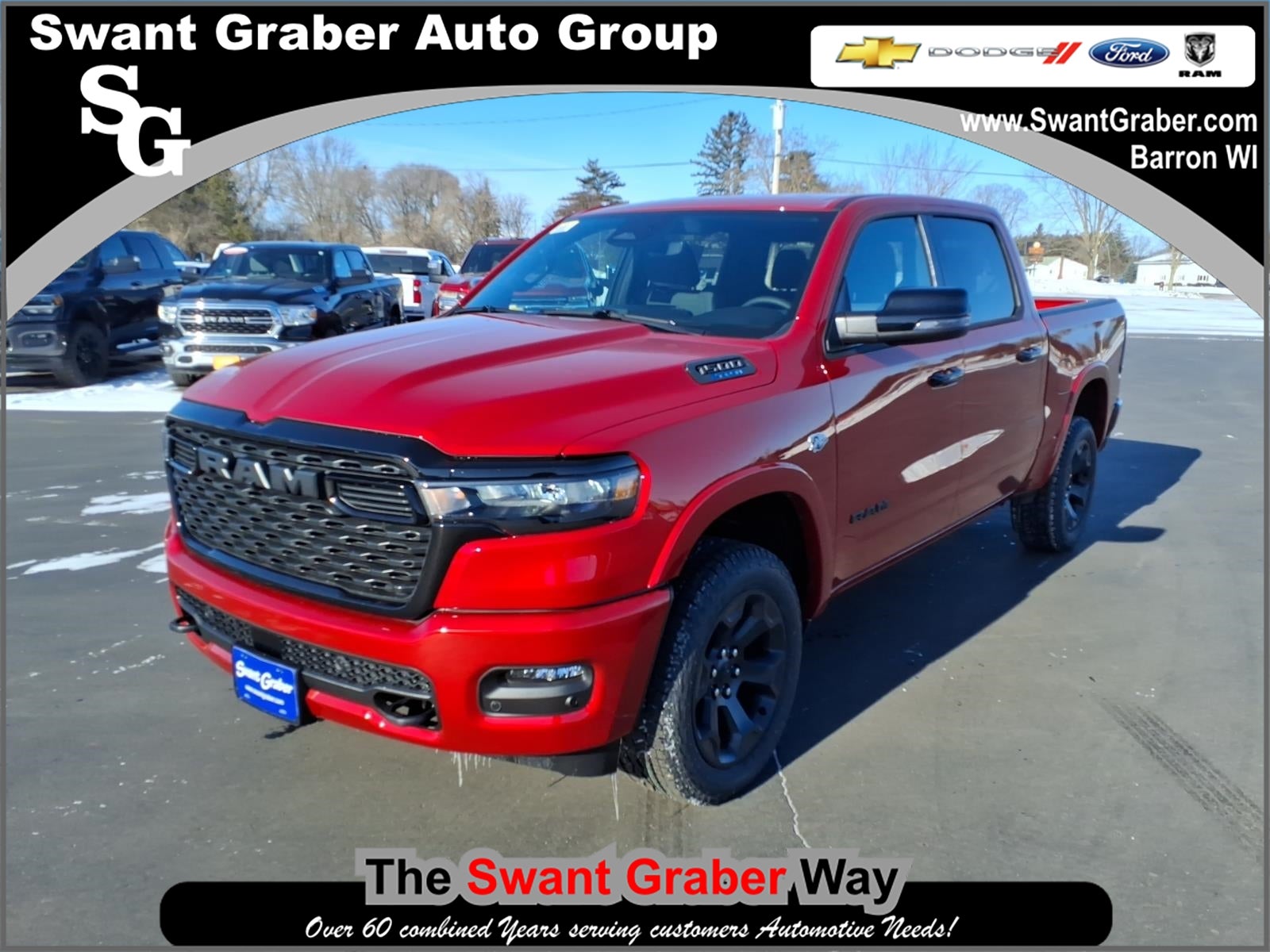 2026 RAM Ram 1500 RAM 1500 BIG HORN CREW CAB 4X4 5'7' BOX