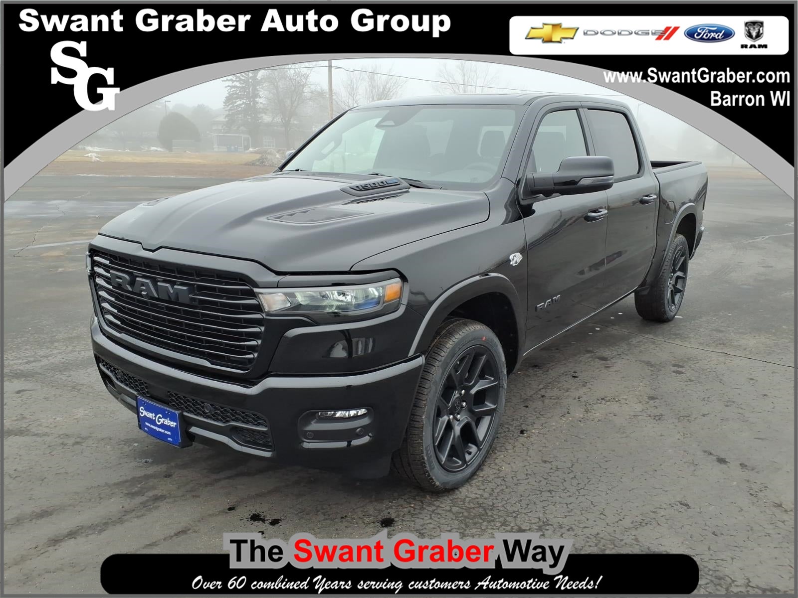 2026 RAM Ram 1500 RAM 1500 LARAMIE CREW CAB 4X4 5'7' BOX