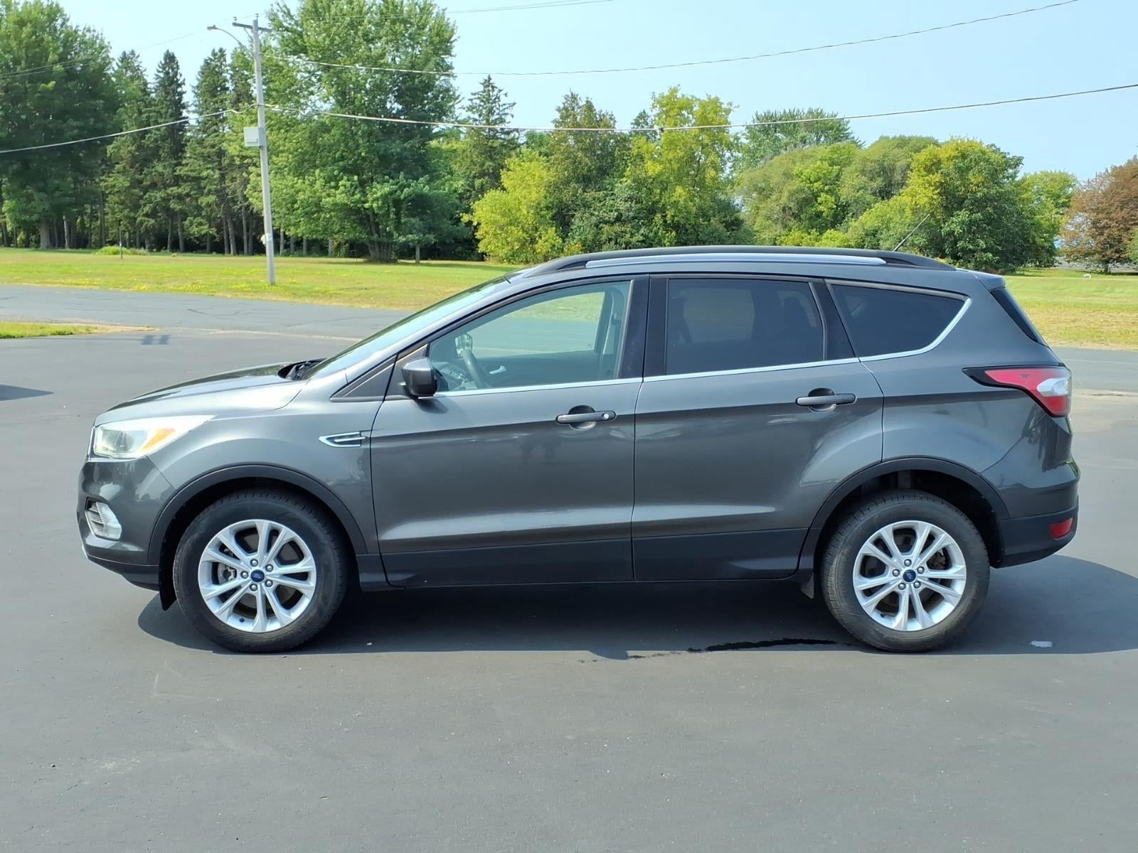 Used 2018 Ford Escape SE with VIN 1FMCU9GD3JUB13414 for sale in Barron, WI